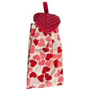 RED AND PINK KITCHEN TOWELS